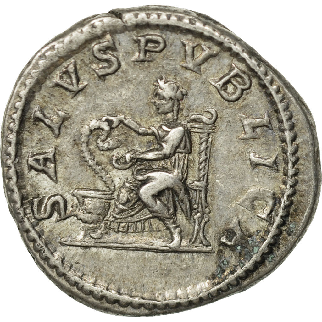 Münze, Macrinus, Denarius, Rome, SS+, Silber, RIC:84