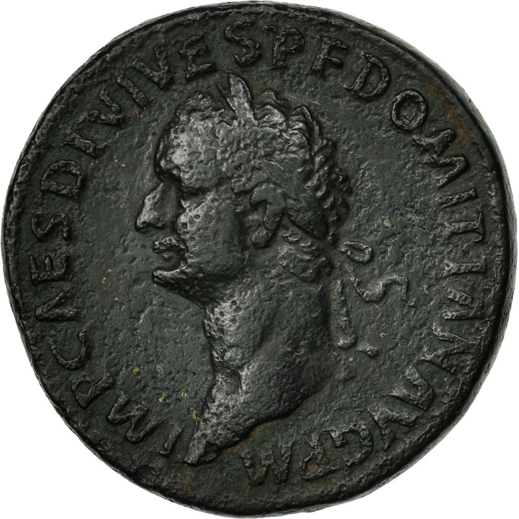 Coin, Domitian, Sestertius, Rome, EF(40-45), Bronze, RIC:240