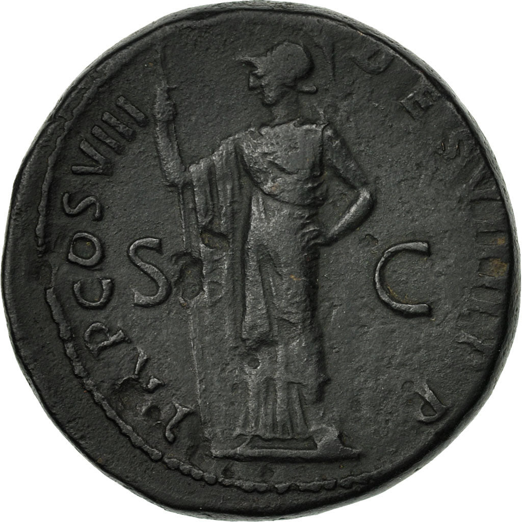 Coin, Domitian, Sestertius, Rome, EF(40-45), Bronze, RIC:240