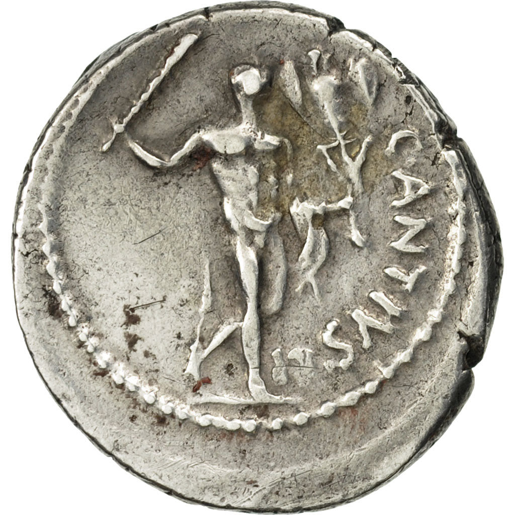Coin, Antia, Denarius, Rome, AU(50-53), Silver, Crawford:455/1a