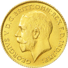 Australia, George V, 1/2 Sovereign, 1912, Sydney, SPL-, Oro, KM:28