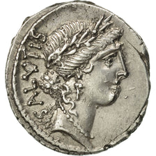 Coin, Acilia, Denarius, Rome, MS(63), Silver, Crawford:442/1a