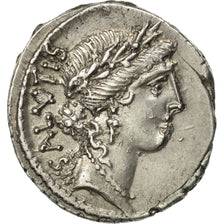 Moneda, Acilia, Denarius, Rome, SC, Plata, Crawford:442/1a