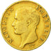 Francia, Napoléon I, 40 Francs, 1806, Paris, MBC, Oro, KM:675.1, Gadoury:1082