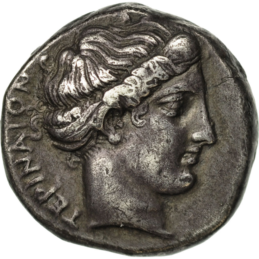 Bruttium, Terina, Stater or Nomos, EF(40-45), Silver, HN Italy:2618