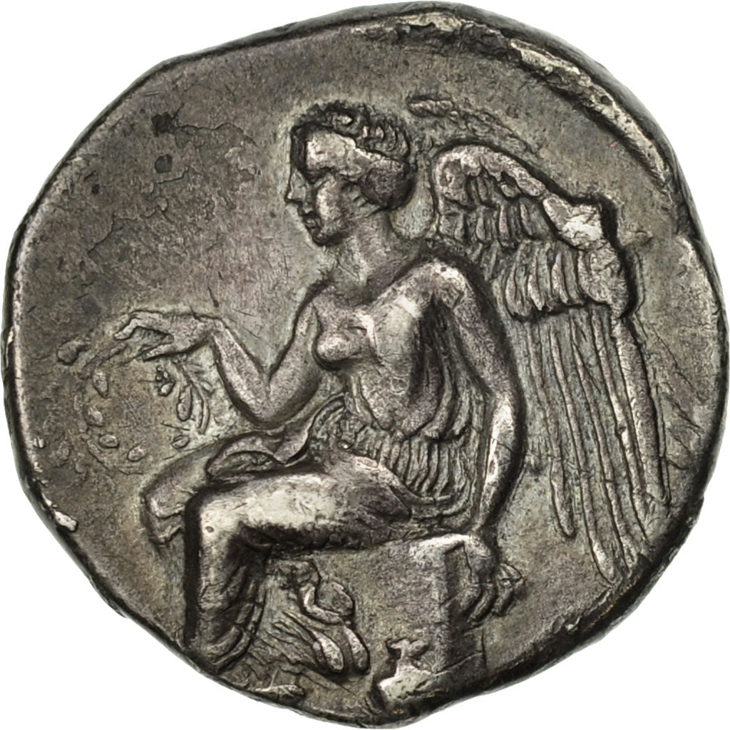 Bruttium, Terina, Stater or Nomos, EF(40-45), Silver, HN Italy:2618