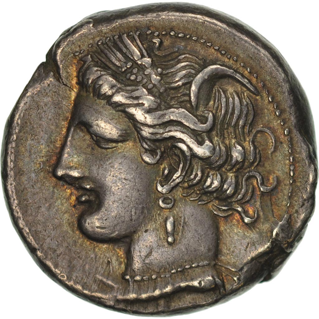 Coin, Zeugitana, Shekel, Carthage, MS(60-62), Silver, SNG Cop:141
