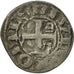 France, Anjou, Foulques IV, Denarius, Angers, VF(30-35), Silver, Boudeau:152