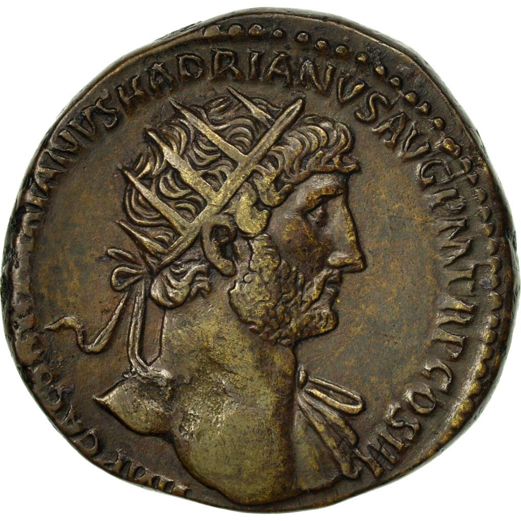 Hadrian, Dupondius, Rome, AU(50-53), Bronze, RIC:605