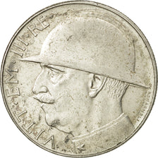 Moneta, Italia, Vittorio Emanuele III, 20 Lire, 1928, Rome, SPL-, Argento, KM:70