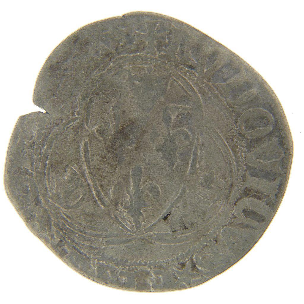 FRANCE, Blanc aux couronelles, F(12-15), Silver, Ciani #755, 2.20