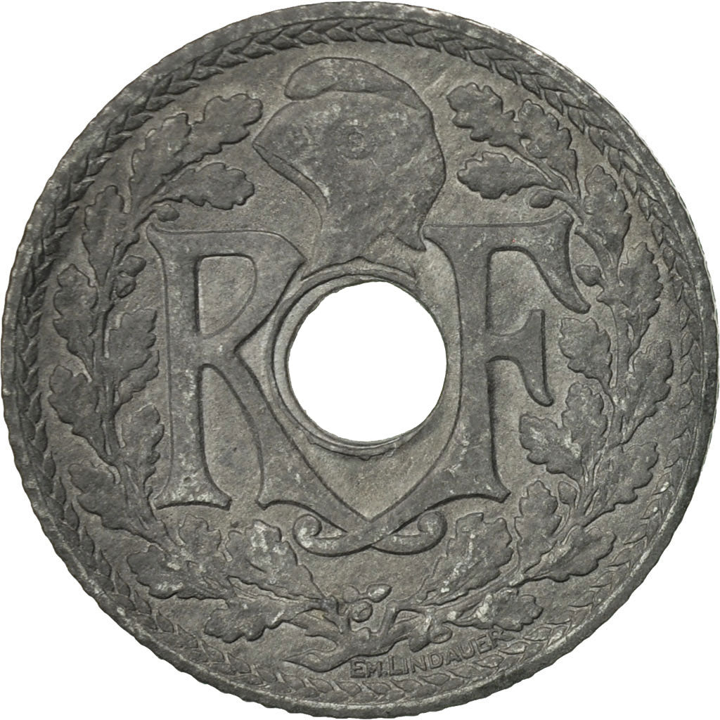 Coin, France, Lindauer, 10 Centimes, 1941, AU(50-53), Zinc, KM:897, Gadoury:288c
