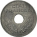Munten, Frankrijk, État français, 20 Centimes, 1943, Paris, PR, Zinc