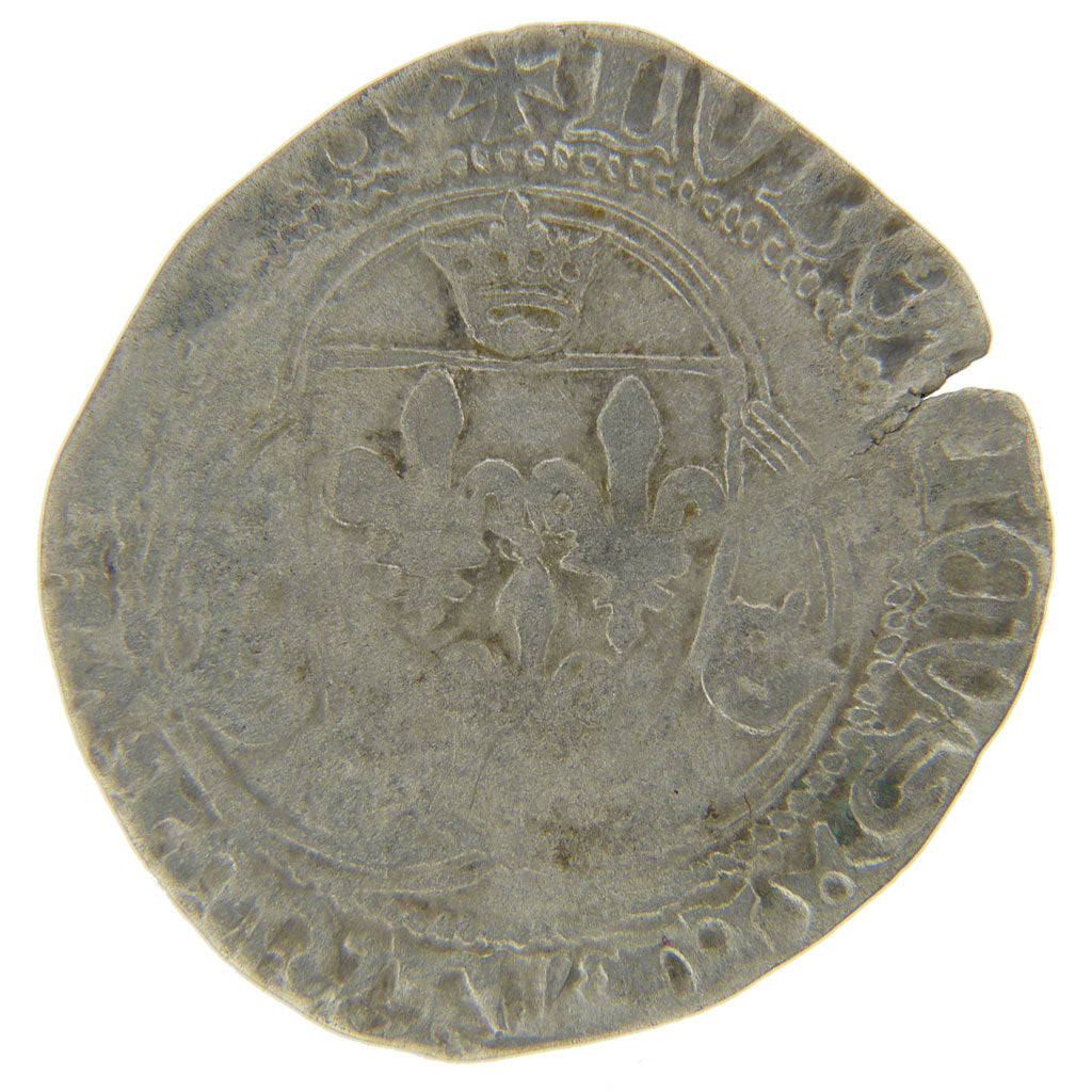 FRANCE, Blanc à la couronne, F(12-15), Silver, Duplessy #550, 2.60