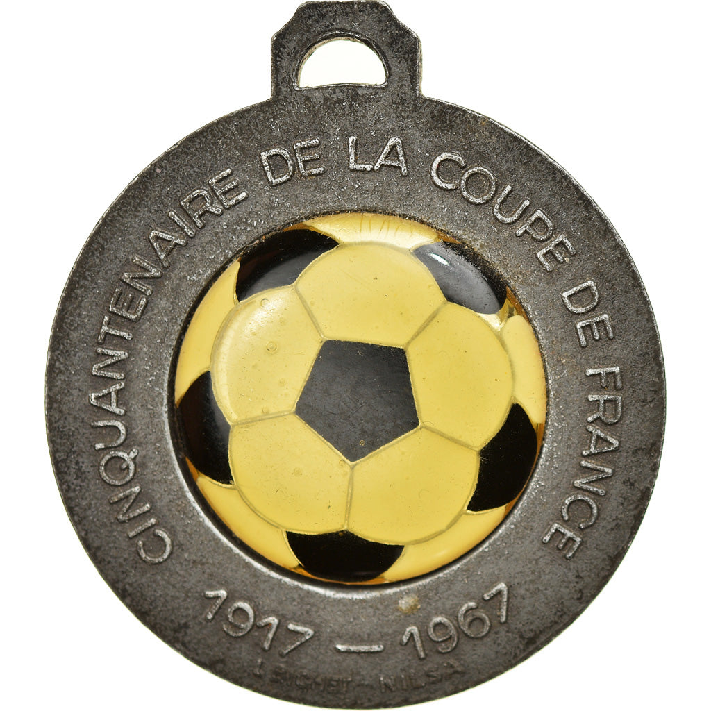 France, Médaille, Cinquantenaire de la Coupe de France de Football, Sports &