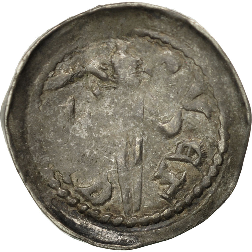 Moneta, Francia, LORRAINE, Denarius, Neufchâteau, MB, Argento, Boudeau:1450