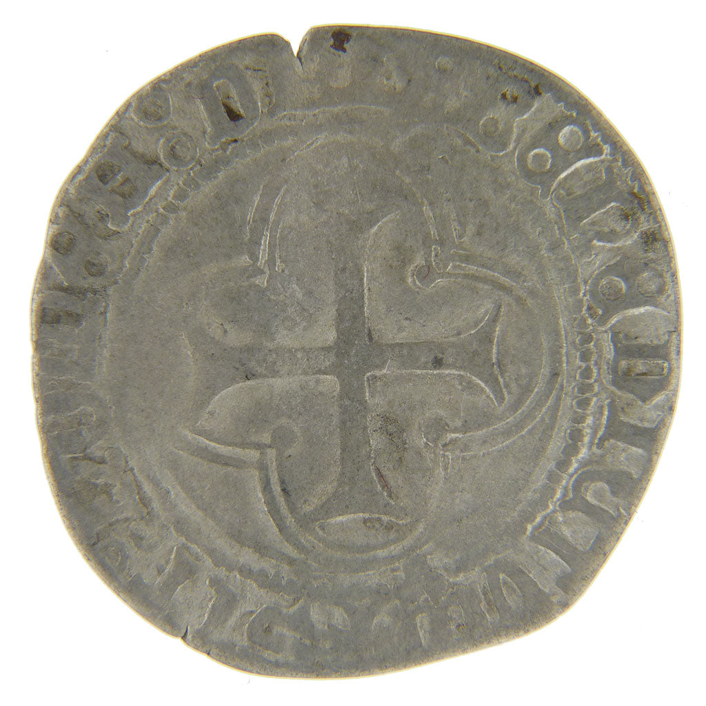 FRANCE, Douzain or Blanc au Solein, VF(20-25), Silver, Ciani #759, 2.60