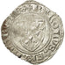 Monnaie, France, Charles VI, Blanc Guénar, Tournai, TB+, Billon, Duplessy:377A