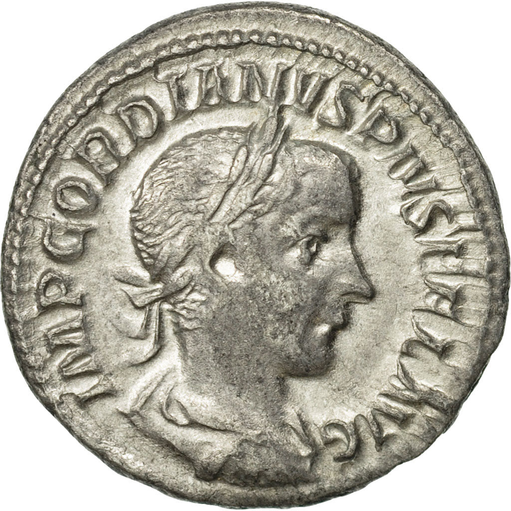 Gordian III, Denarius, Rome, AU(50-53), Silver, RIC:115