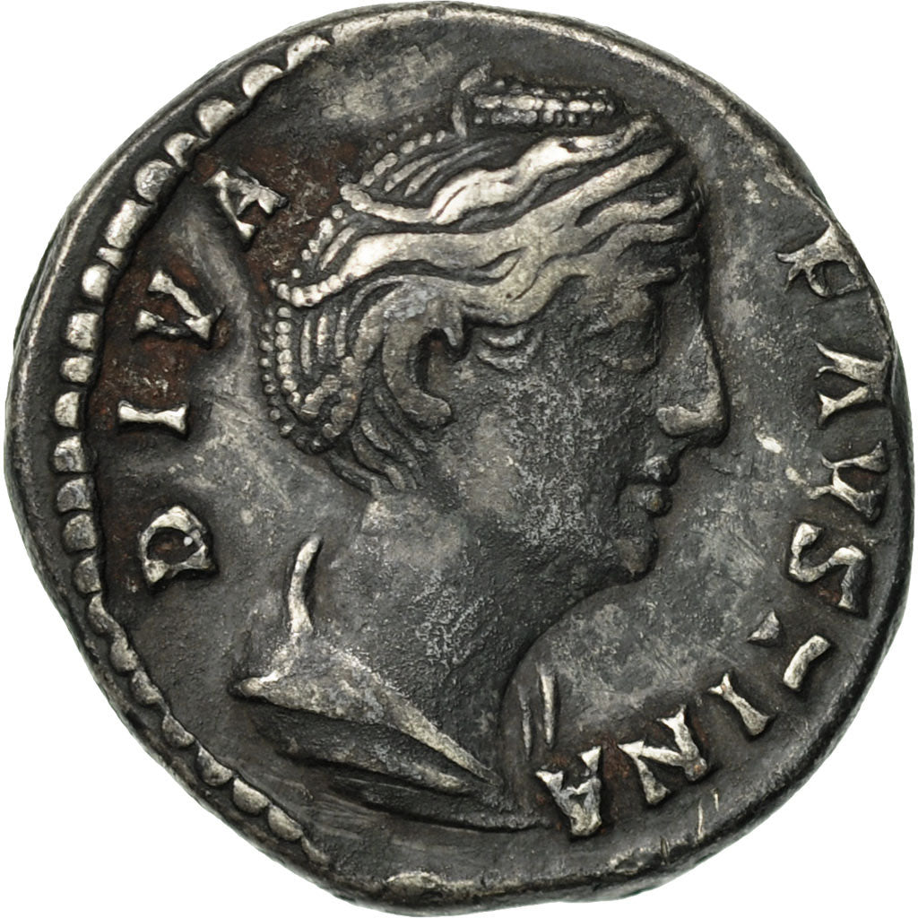 Faustina I, Denarius, Rome, EF(40-45), Silver, RIC:362