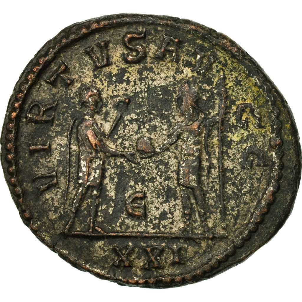 Coin, Carus, Antoninianus, Antioch, EF(40-45), Billon, RIC:124