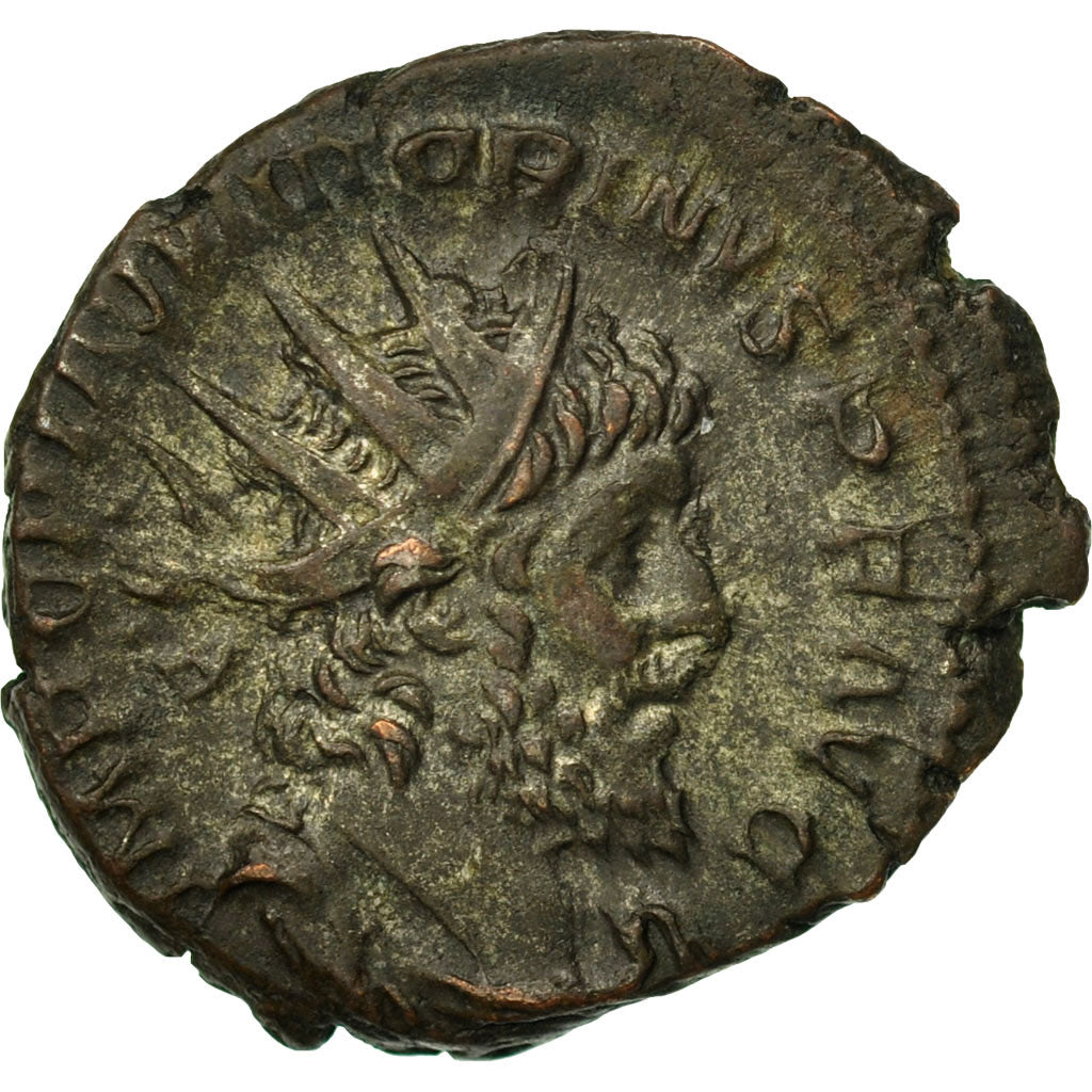 Coin, Victorinus, Antoninianus, Trier, EF(40-45), Billon, RIC:117