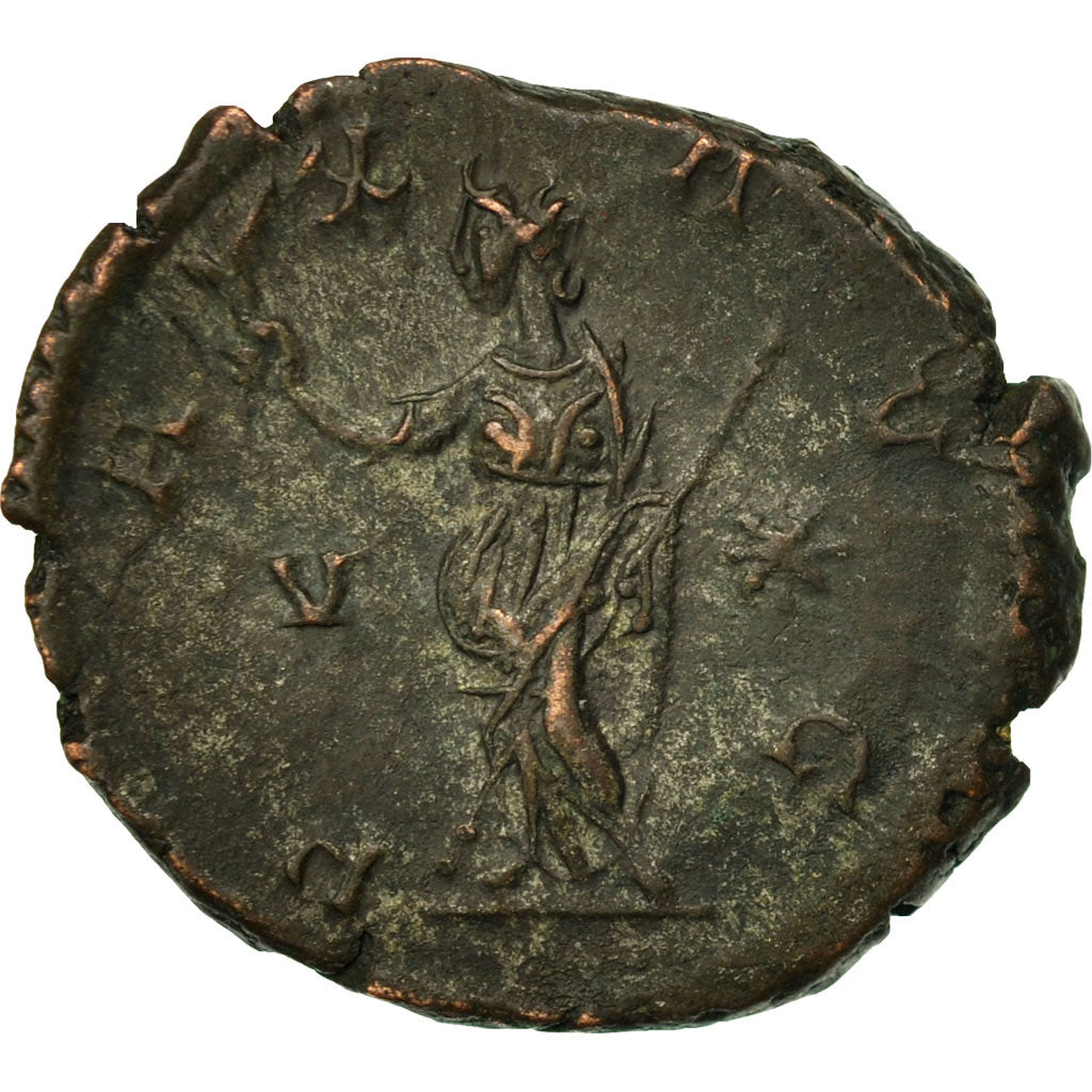 Coin, Victorinus, Antoninianus, Trier, EF(40-45), Billon, RIC:117