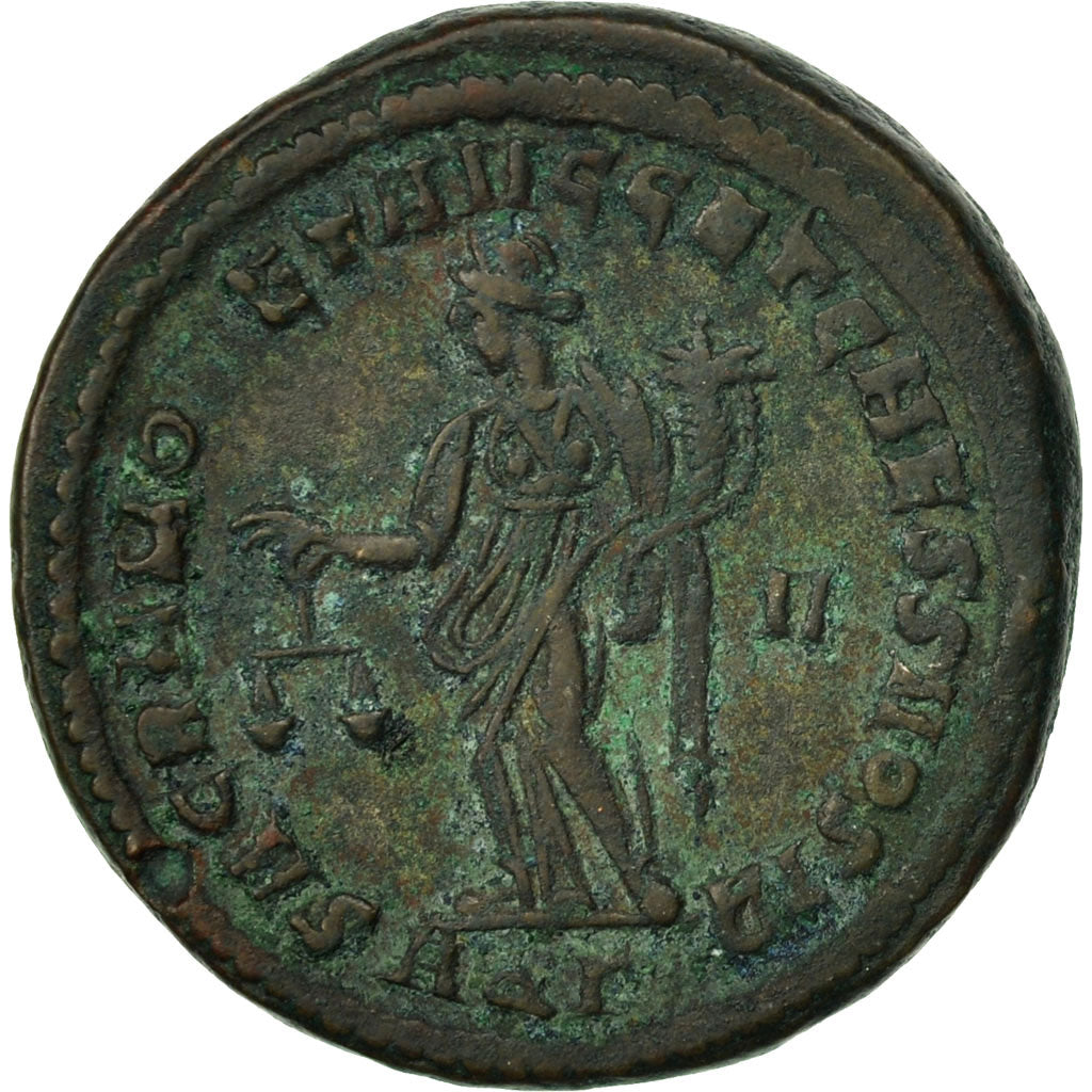 Coin, Constantius I, Follis, Aquileia, EF(40-45), Bronze, RIC:32a
