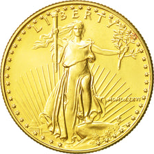 United States, $25, 1/2 Oz, 1986, Philadelphia, MS(65-70), Gold, KM:218