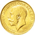 Australia, George V, Sovereign, 1922, Perth, MS(63), Gold, KM:29