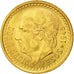 Mexico, 2-1/2 Pesos, 1945, Mexico City, AU(55-58), Gold, KM:463