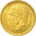 Mexico, 2-1/2 Pesos, 1945, Mexico City, AU(55-58), Gold, KM:463