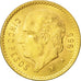 Mexico, 5 Pesos, 1955, Mexico City, MS(60-62), Gold, KM:464