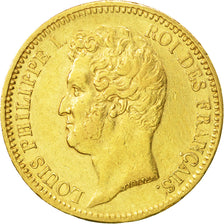 France, Louis-Philippe, 20 Francs, 1831, Lille, EF(40-45), Gold, KM:746.4