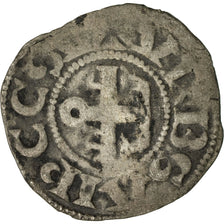 Moneta, Francia, Anjou, Foulques V, Denarius, Angers, MB+, Argento, Boudeau:153
