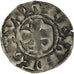 Monnaie, France, Anjou, Foulques V, Denier, Angers, TB+, Argent, Boudeau:153