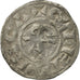 Moneta, Francja, Berry, Geoffroi II, Denarius, EF(40-45), Srebro, Boudeau:299