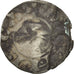 Moneta, Francia, Berry, Geoffroi II, Denarius, B+, Argento, Boudeau:299