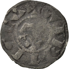 Coin, France, Berry, Geoffroi II, Denarius, F(12-15), Silver, Boudeau:299