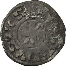 Coin, France, Berry, Geoffroi II, Denarius, VF(20-25), Silver, Boudeau:299