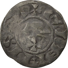 Coin, France, Berry, Geoffroi II, Denarius, VF(20-25), Silver, Boudeau:299