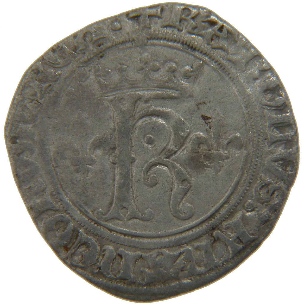 FRANCE, Karolus or Dizain, VF(30-35), Silver, Ciani #814, 2.30