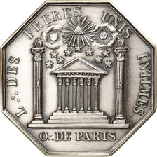 Frankreich, Token, Masonic, Loge des frères unis intimes, Orient de Paris