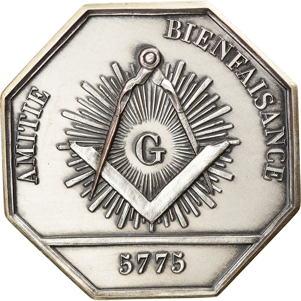 Frankreich, Token, Masonic, Loge des frères unis intimes, Orient de Paris