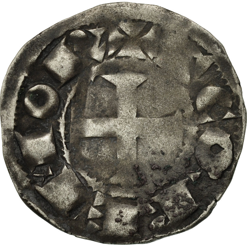 France, Romorantin, Thibaut VI, Denarius, VF(30-35), Billon, Poey d'Avant:1896