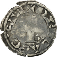 Coin, France, Dreux, Robert II, Denarius, VF(20-25), Billon, Boudeau:4