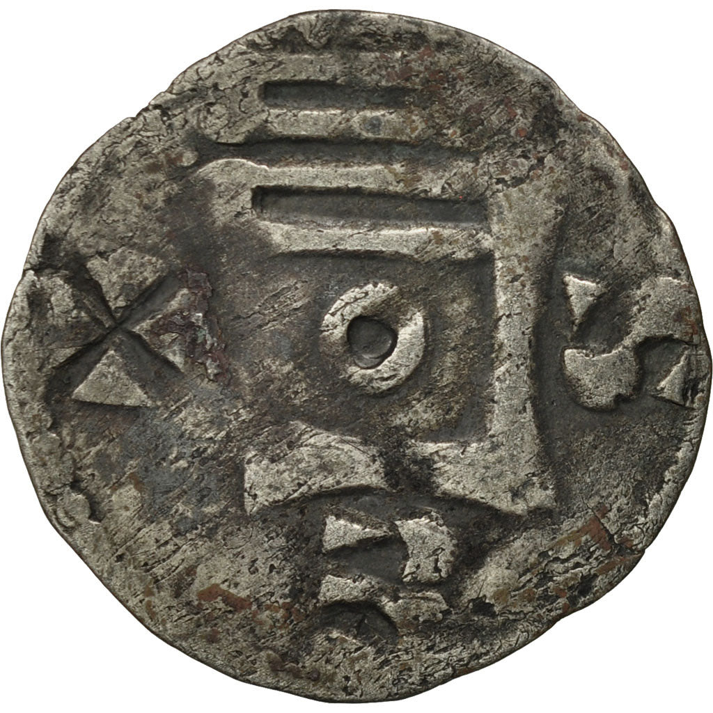 Coin, France, Châteaudun, Anonymous, Denarius, VF(30-35), Silver, Duplessy:473
