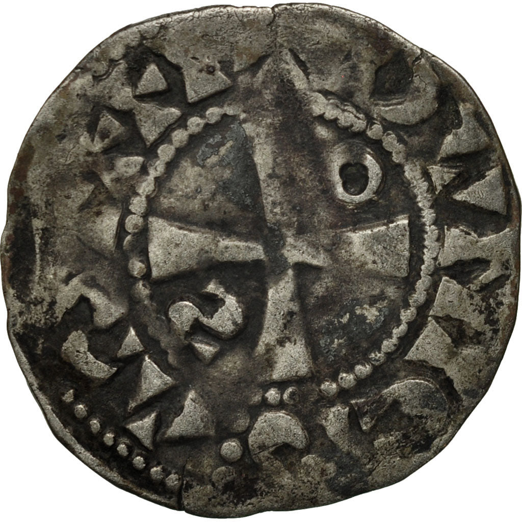 Coin, France, Châteaudun, Anonymous, Denarius, VF(30-35), Silver, Duplessy:473