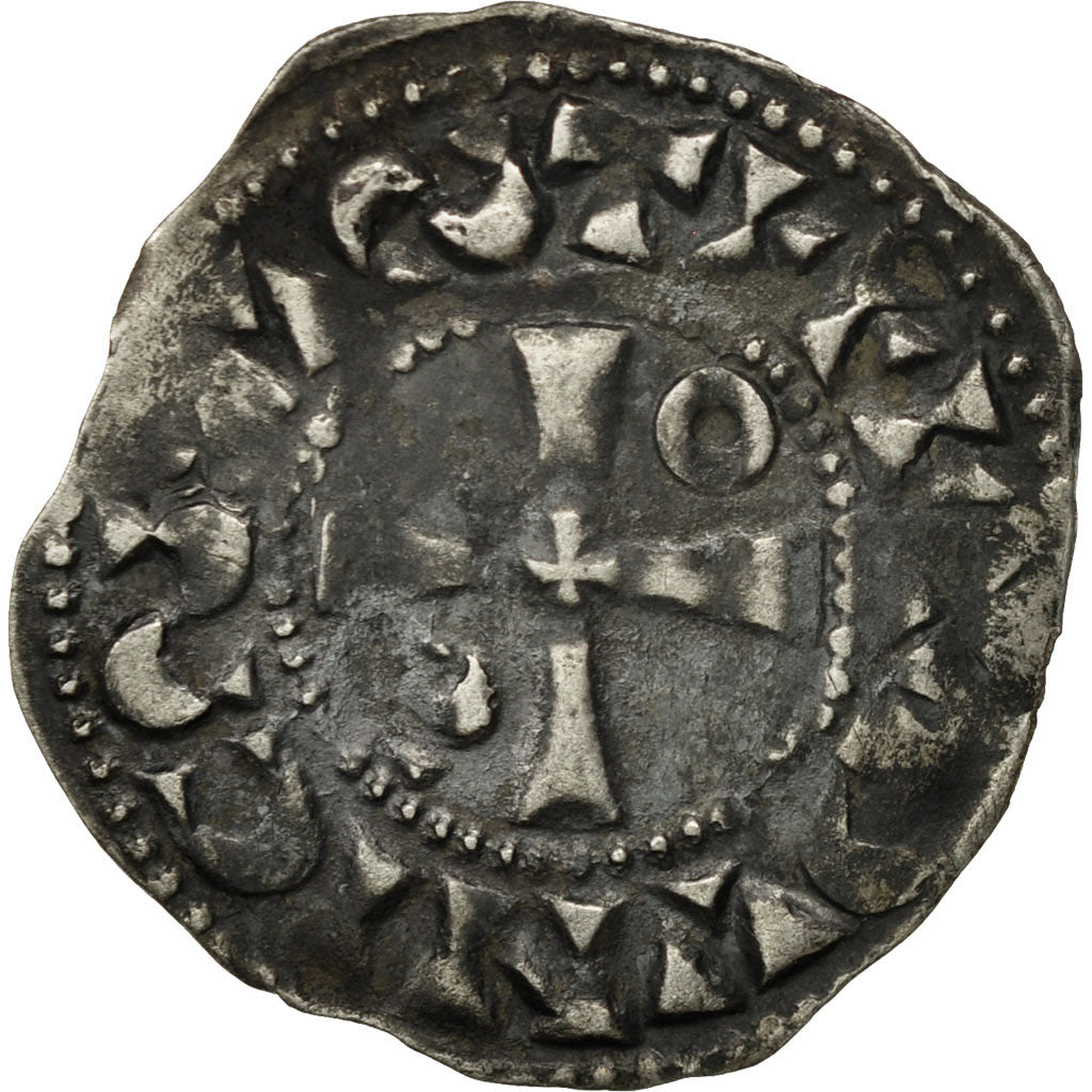 Coin, France, Châteaudun, Anonymous, Denarius, EF(40-45), Silver, Duplessy:475