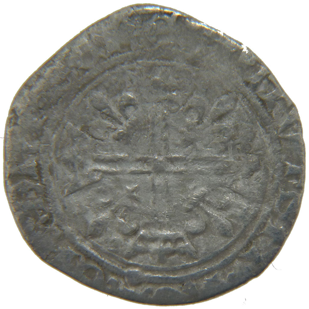 FRANCE, Karolus or Dizain, VF(20-25), Silver, Duplessy #593, 2.00
